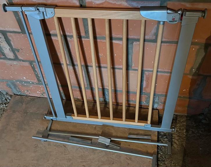 Traphekje BabyDan Avantgarde, Kinderen en Baby's, Traphekjes, Gebruikt, Klemhekje, Metaal of IJzer, Ophalen