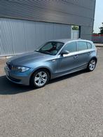 BMW 118 i 09/2007 airconditioning velgen verwarmde stoelen, Auto's, BMW, Zwart, 4 cilinders, Blauw, 105 kW