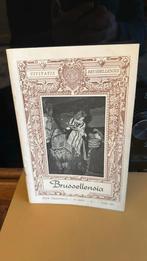 Brussellensia, Boeken, Tijdschriften en Kranten, Ophalen of Verzenden, Zo goed als nieuw