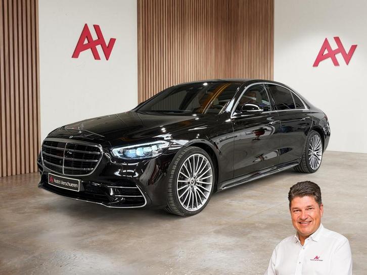 Mercedes-Benz S 350 d 4MATIC ** Softclose | Chauffeur Pack, Auto's, Mercedes-Benz, Bedrijf, S-Klasse, 360° camera, 4x4, ABS, Adaptieve lichten
