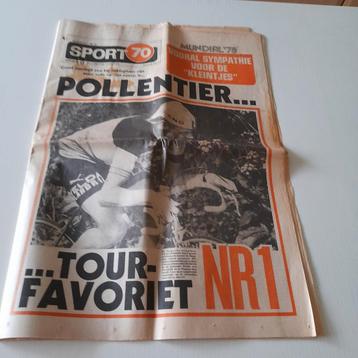 Oud weekblad Sport 70  Nr 23 -   1978 . disponible aux enchères