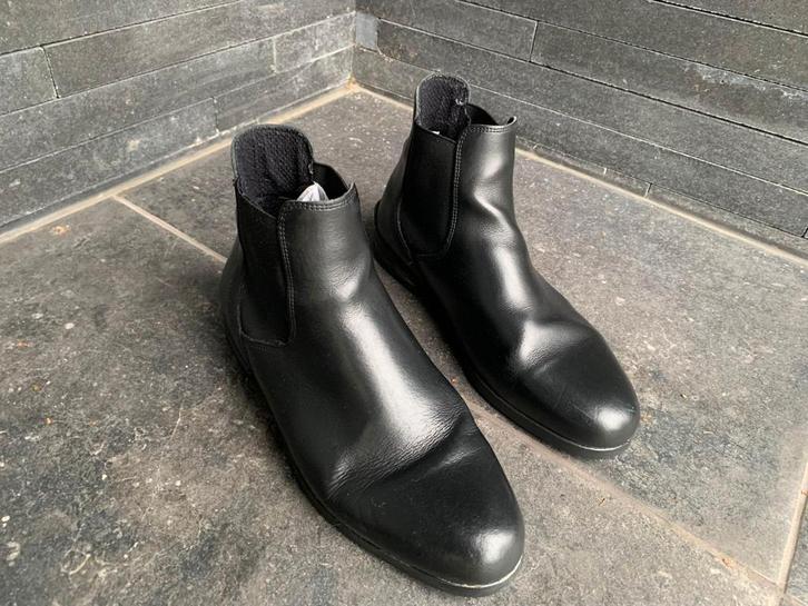 Rijlaarzen + zwarte leren chaps — als nieuw, Dieren en Toebehoren, Paardrijkleding, Zo goed als nieuw, Schoeisel, Dressuur, Ophalen