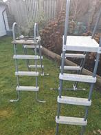 Zwembad ladders, Ophalen