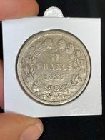 Frankrijk 5 francs 1833 A, Postzegels en Munten, Ophalen of Verzenden, Frankrijk, Losse munt, Zilver