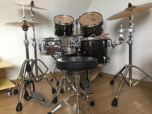 Volledig uitgerust Drumstel in perfecte staat PEARL, Muziek en Instrumenten, Drumstellen en Slagwerk, Zo goed als nieuw, Pearl