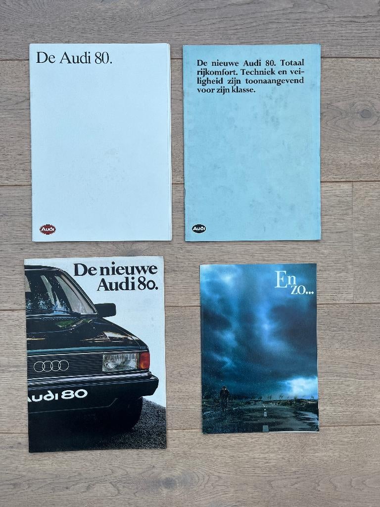 BROCHURES SUR LES AUDI 80 ET AUDI 90, Livres, Autos | Brochures & Magazines, Audi, Enlèvement ou Envoi