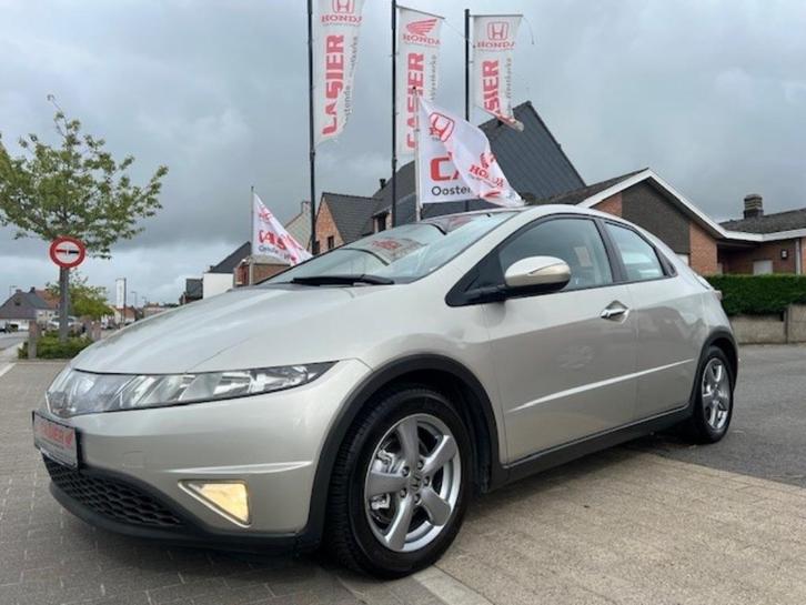 HONDA CIVIC 1.4i SPORT  Zwart leder int., Auto's, Honda, Bedrijf, Te koop, Civic, ABS, Airbags, Airconditioning, Alarm, Boordcomputer
