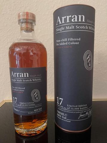 Arran 17 Years Old Single Malt Scotch Whisky 0,7l beschikbaar voor biedingen