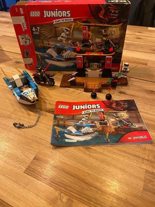 Lego Ninjago 10755 Zane’s ninjabootachtervolging, Kinderen en Baby's, Speelgoed | Duplo en Lego, Zo goed als nieuw, Lego, Ophalen