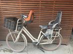 Elektrische mama fiets gazelle miss grace met 2 stoeltjes, Fietsen en Brommers, Gebruikt, 50 km per accu of meer, 47 tot 51 cm