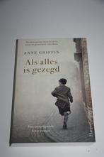 Als alles is gezegd * anne griffin, Boeken, Ophalen of Verzenden, Gelezen