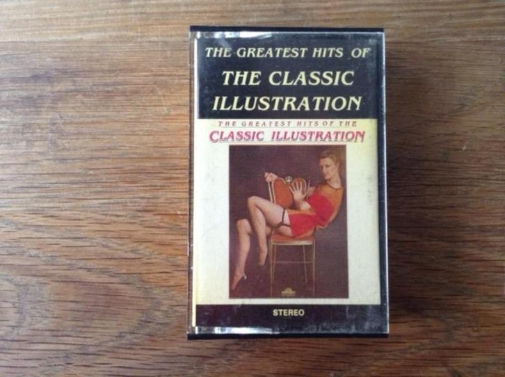 muziekcassette the classic illustration, Cd's en Dvd's, Cassettebandjes, Origineel, Pop, 1 bandje, Ophalen of Verzenden