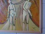 Francine Mulliez, 1944-2004, Memory , Paneel, 88 x 68 cm, Antiek en Kunst, Ophalen of Verzenden