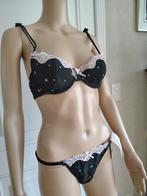 nieuw lingerie setje, Verzenden, Zwart, Setje