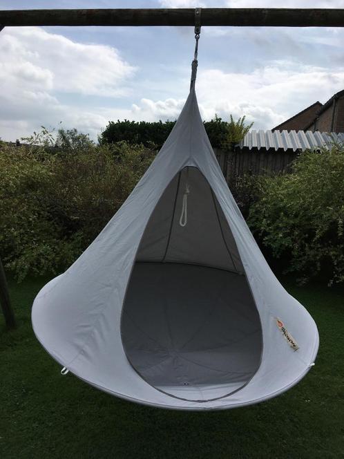 Cacoon double = tente suspendue & portique en bois, etc, Kinderen en Baby's, Speelgoed | Buiten | Speeltoestellen, Ophalen