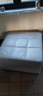 Grand pouf cuir (extension pour canapé), Maison & Meubles, Enlèvement ou Envoi, Utilisé, Cuir
