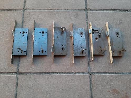 6 insteeksloten+sleutel,verschillende maten,12€ voor 6 stuks, Doe-het-zelf en Bouw, Hang- en Sluitwerk, Gebruikt, Slot, Ophalen of Verzenden