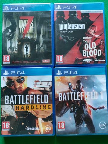 PS4 spellen beschikbaar voor biedingen