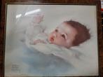 Vintage Bessie Pease Gutmann "awakening" baby print, Antiek en Kunst, Ophalen of Verzenden