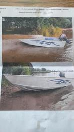 Barque de pêche alu, Sports nautiques & Bateaux, Enlèvement, Comme neuf