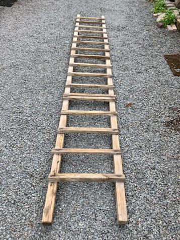 ZEER OUDE LADDER AMISH STYLE. LOUTER DECORATIEF beschikbaar voor biedingen