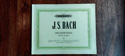 J. S. Bach Orgelwerke IV  -   Edition Peters, Muziek en Instrumenten, Bladmuziek, Nieuw, Artiest of Componist, Klassiek, Orgel