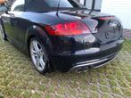 Audi TT Roadster/Cabrio S-Tronic/aut +S-Line + LEDER + GPS +, Auto's, Audi, Zwart, 4 cilinders, Cabriolet, Zwart