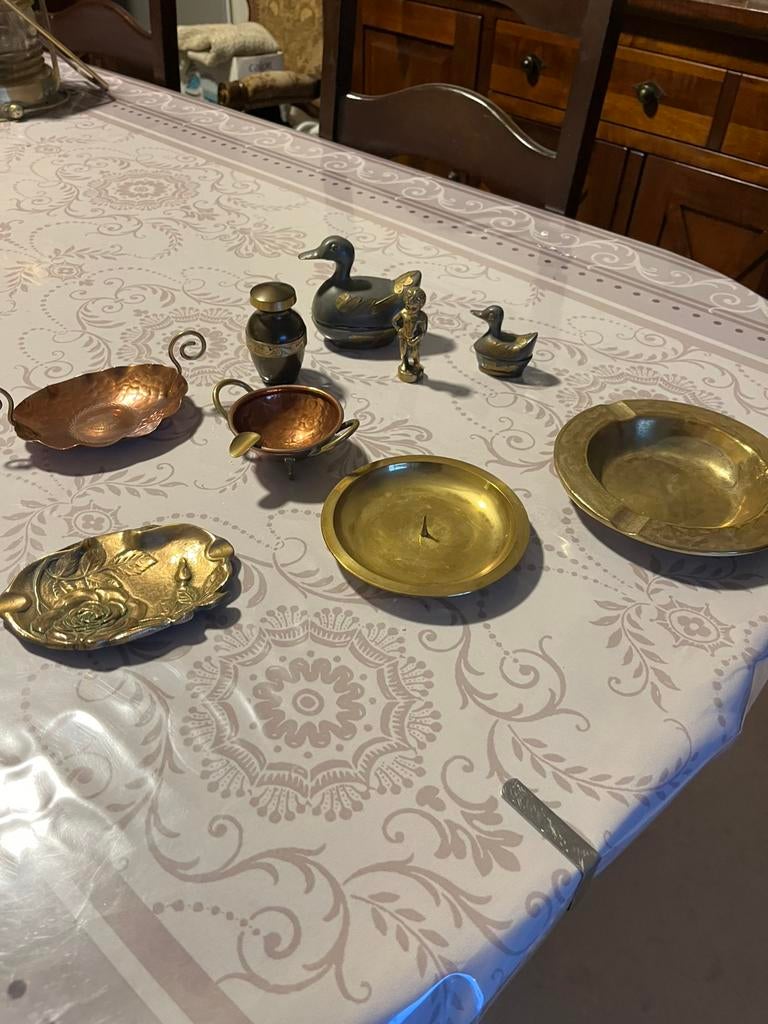 Koperen schaaltjes, Ophalen, Zo goed als nieuw