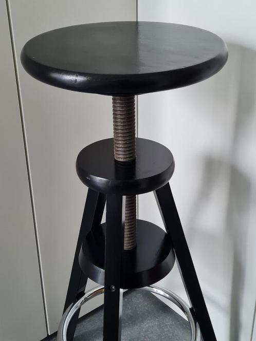 verstelbare kruk, hobbykruk,  barkruk, Verzamelen, Retro, Ophalen of Verzenden