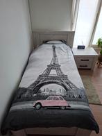 Eénpersoonsbed + lattenbodem + matras, Ophalen, Zo goed als nieuw