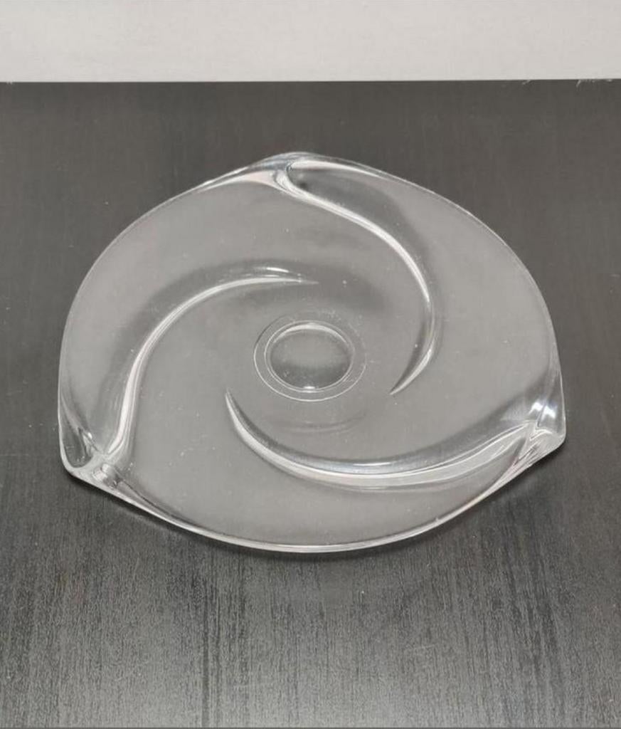 Schaal Val Saint Lambert model 'Patelle', Antiquités & Art, Antiquités | Verre & Cristal, Enlèvement ou Envoi