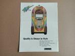 Flyer: Rowe AMi Bubble CD (1988) jukebox, Verzenden, Ami