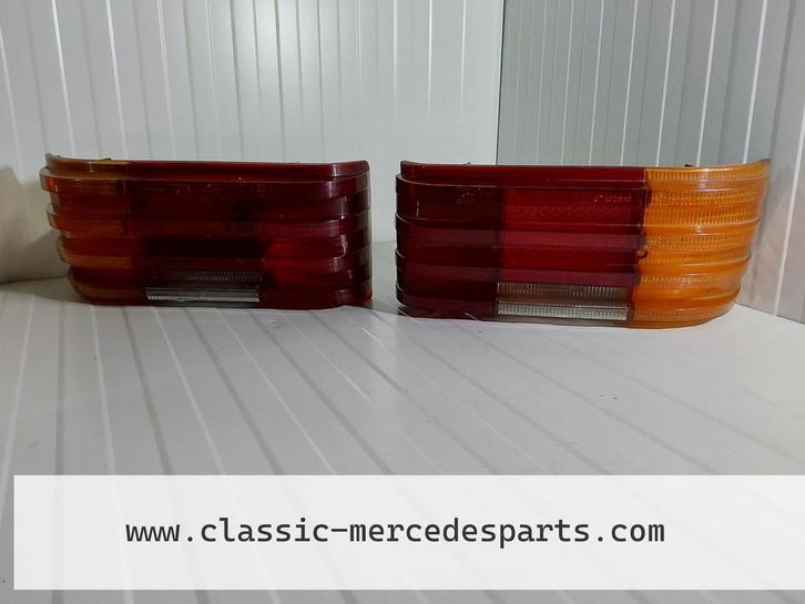 Achterlichtglazen Mercedes W114 W115 1972-1976 sedan, Auto-onderdelen, Verlichting, Mercedes-Benz, Gebruikt, Ophalen of Verzenden