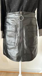 Ledere rokje, Kleding | Dames, Rokken, Maat 38/40 (M), Zwart, Ophalen of Verzenden, Zo goed als nieuw