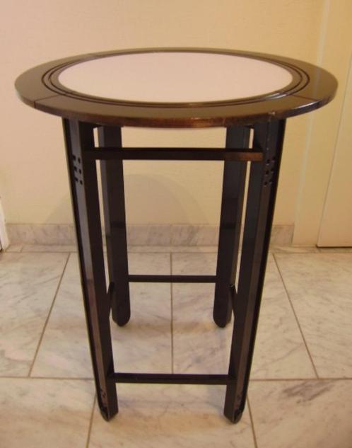 Bijzettafel >>> ARTS & CRAFTS <<< Engeland , met glazen blad, Antiek en Kunst, Antiek | Meubels | Tafels, Ophalen
