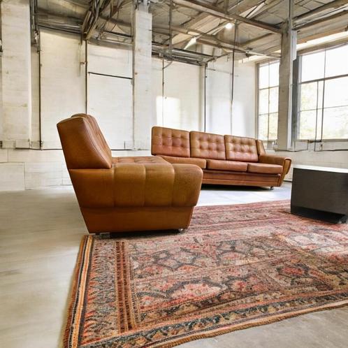 Vintage modulaire salon :: 3 zit & 2 zit, Antiek en Kunst, Antiek | Meubels | Stoelen en Sofa's, Ophalen of Verzenden