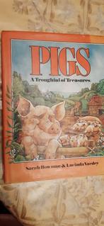 Vintage boek : Pigs, a Troughful of Treasures 1982, Gelezen, Ophalen of Verzenden