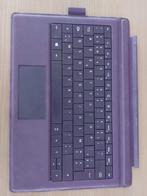 Surface pro keyboard paars azerty, Informatique & Logiciels, Claviers, Comme neuf, Enlèvement ou Envoi