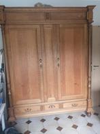 garde robe en chêne massif, Maison & Meubles, Enlèvement, Utilisé, Chêne, Avec tiroir(s)