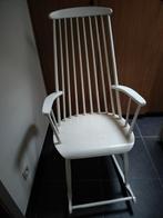 Schommelstoel, Huis en Inrichting, Ophalen, Gebruikt, Wit, Landelijk