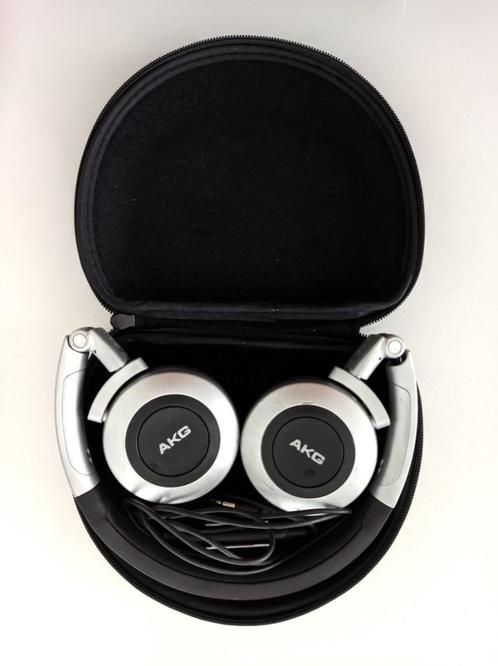 AKG K430 hoofdtelefoon + opbergcase, Audio, Tv en Foto, Hoofdtelefoons, Gebruikt, Overige merken, Ophalen of Verzenden