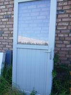 Pvc deur, Doe-het-zelf en Bouw, Deuren en Vliegenramen, Ophalen, 80 tot 100 cm, 215 cm of meer, Glas