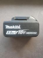 Batterie Makita 5Ah , 18V, Ophalen of Verzenden, Zo goed als nieuw