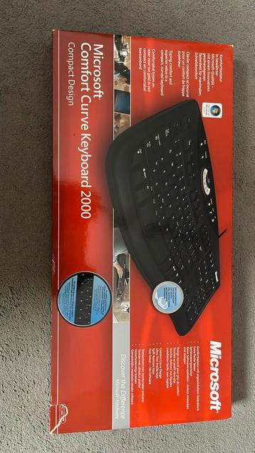 Microsoft Comfort Curve Keyboard KB2000 EN USB beschikbaar voor biedingen
