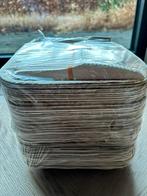 50 bordjes mes vork bamboe, Ophalen, Nieuw