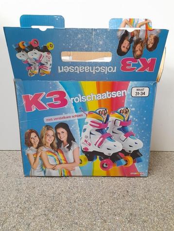 rolschaatsen K3 maat 31-34 (eerder 28-32) beschikbaar voor biedingen