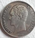 BELGIË: 2 1/2 FRANK klein hoofd 1849 KM 4.2 Ref.8120, Postzegels en Munten, Munten | België, Verzenden, Zilver, Losse munt