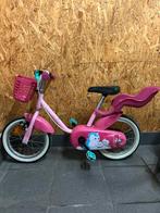 B-twin Meisjesfiets 14 inch, Fietsen en Brommers, Ophalen, Gebruikt, Minder dan 16 inch, Zijwieltjes