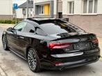 Audi A5 2.0 Tdi 03/2018 126536Km 3x Sline S-tronic Toe Pano, Auto's, 1956 cc, Zwart, Leder, Diesel