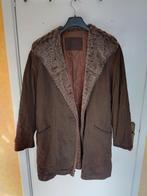 Winterjas voor dames, bruin imitatiesuède met kraag van imit, Kleding | Dames, Bruin, Maat 42/44 (L), Baronia, Ophalen of Verzenden